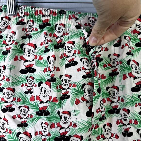 Vtg NOS Disney Mickey Mouse Christmas Seasons Greetings Boxer Shorts Men's Sz M - Picture 10 of 12